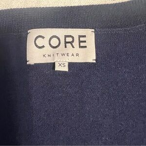 CORE Knitwear NEW Navy Sweater SIZE XS